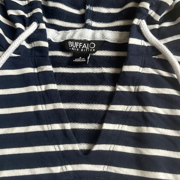 Buffalo David Bitton hooded lightweight shirt - Picture 3 of 4